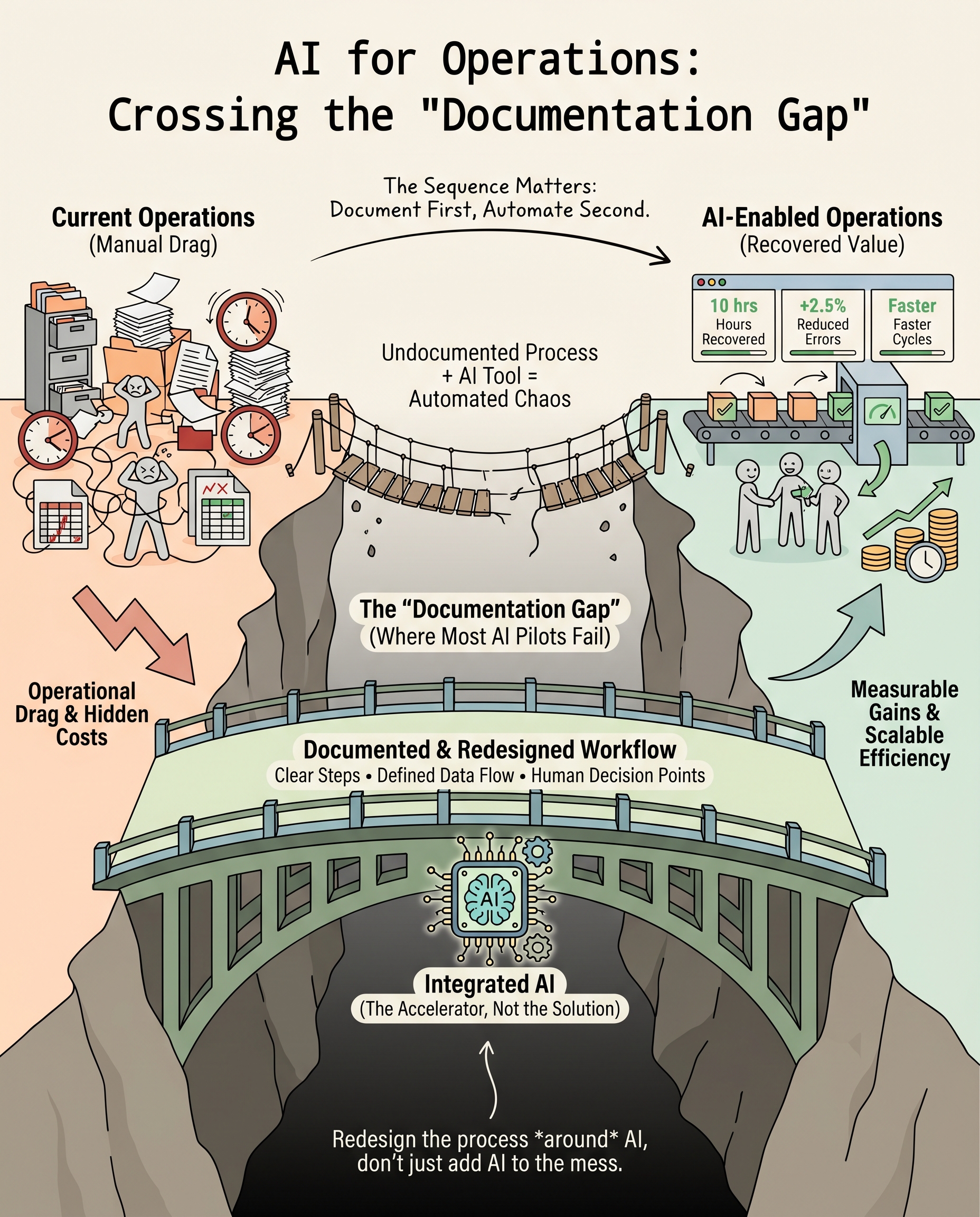 AI for Operations and Process Improvement: A Practical Guide for Small Business Leaders
